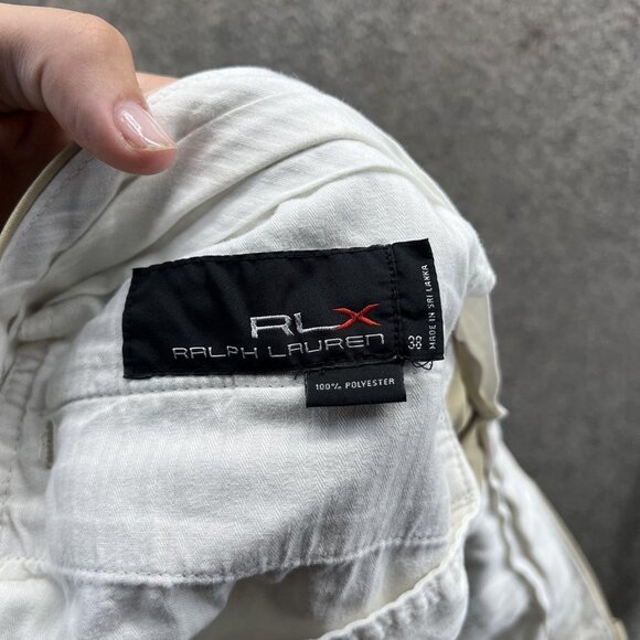 RLX Ralph Lauren Pants Mens 38 Khaki Golf Performance Moisture Wicking - Picture 7 of 9